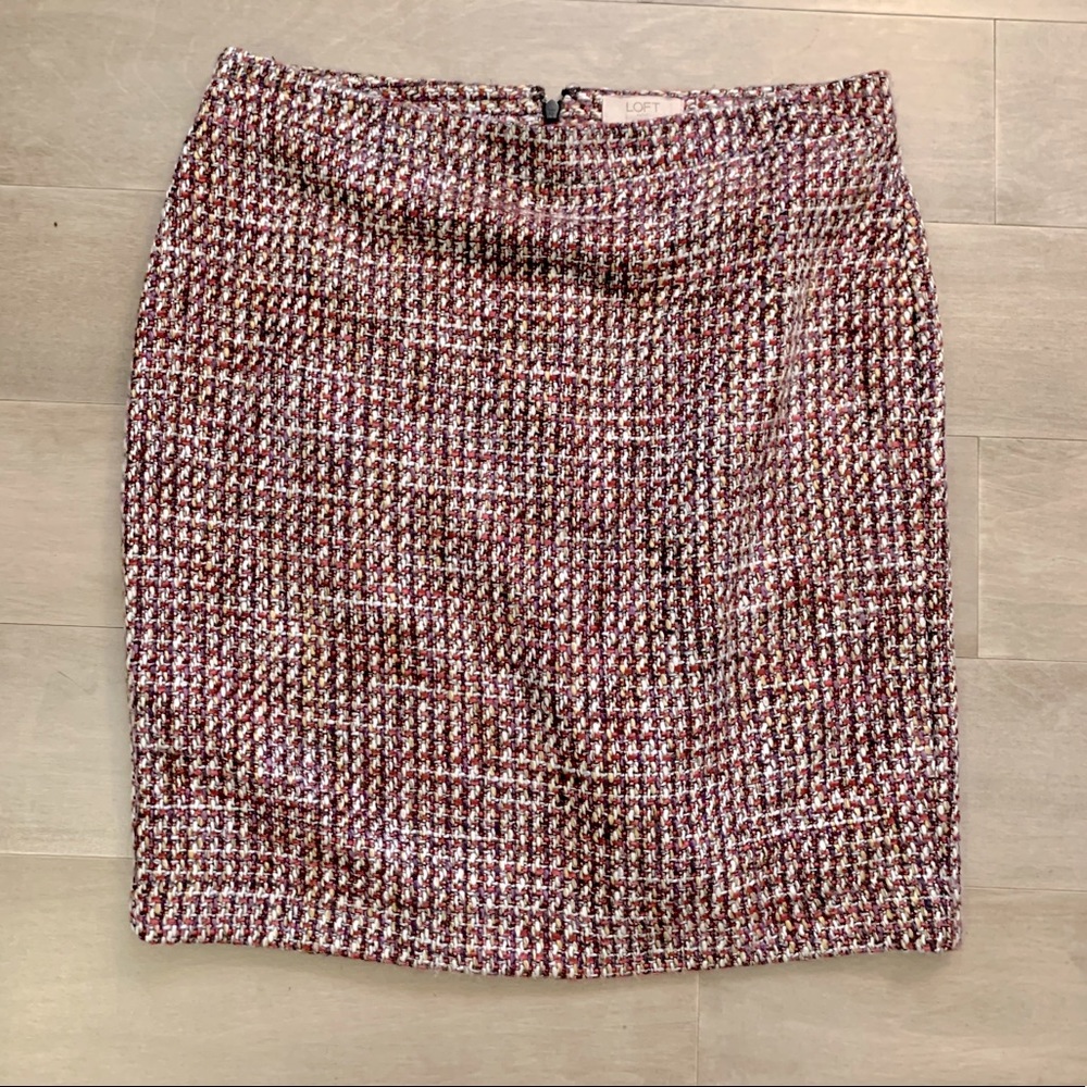 Loft Tweed Skirt